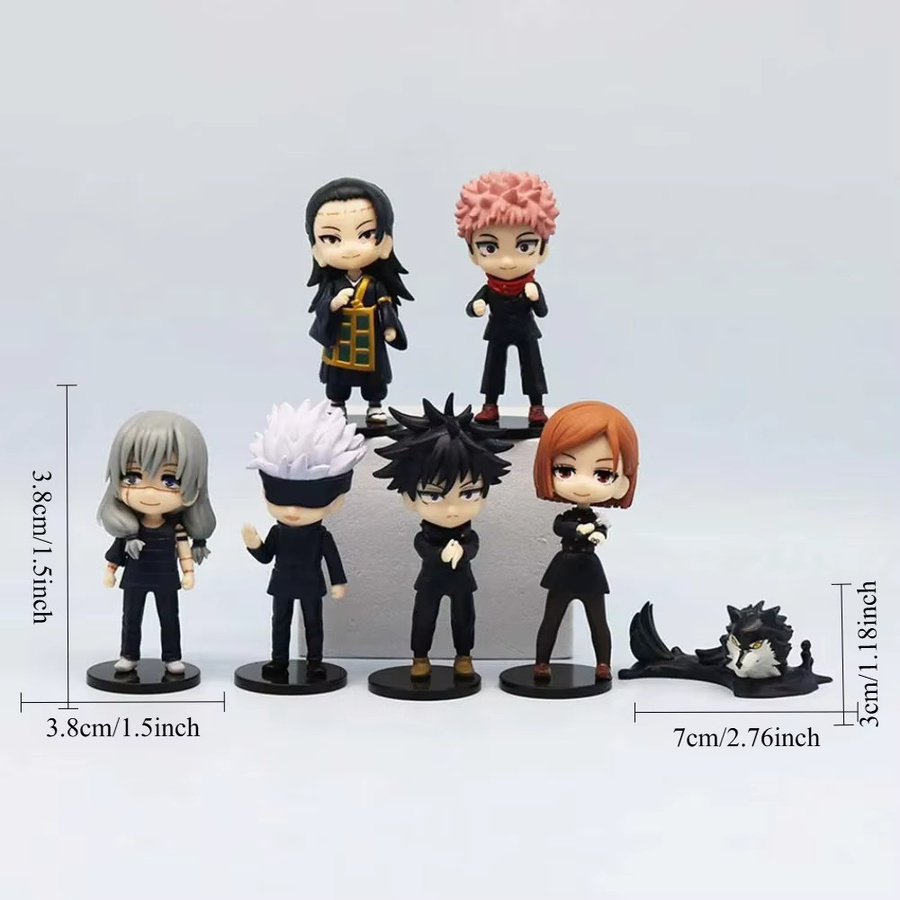 Bandai Jujutsu Kaisen Figuren-Sammlung, 7-teiliges Set - Bild 2