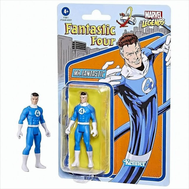 Hasbro Marvel Fantastic Four - Mr. Fantastic, Einzelfigur, ab 4 Jahren - Bild 1