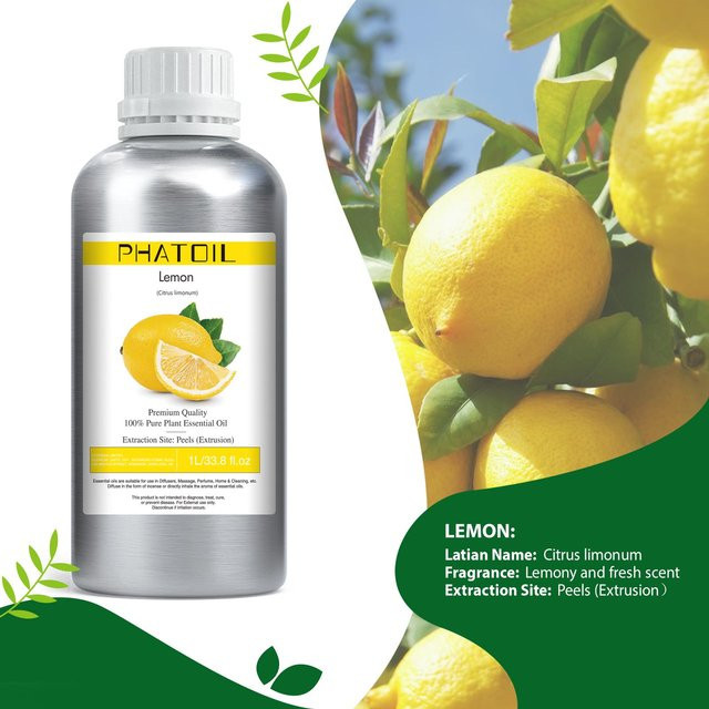 PHATOIL Ätherische Öle Lemon, 1000 ml, Unisex - Bild 1