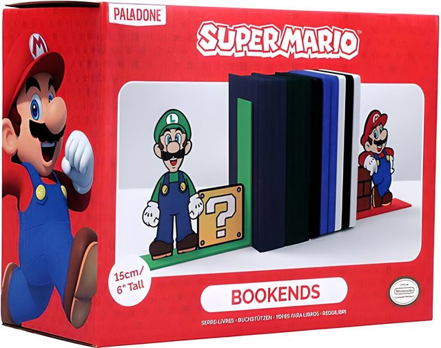 Super Mario Buchstützen Set von Paladone Products Limited in Multicolour - Bild 1