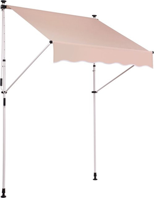 TPFGarden Klemmmarkise Wendy in Beige mit Kurbelantrieb und UPF 50+ Schutz, B/H: 250 x 120 cm - Bild 1