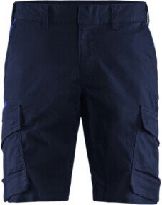 Blakläder Shorts Industrie Stretch in Marineblau / Kornblau, Konfektionsgröße 50 - Bild 1
