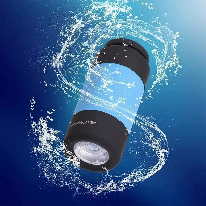 XIWANGFIRE LED Taschenlampe USB aufladbar, wasserdicht, Schwarz - Bild 3