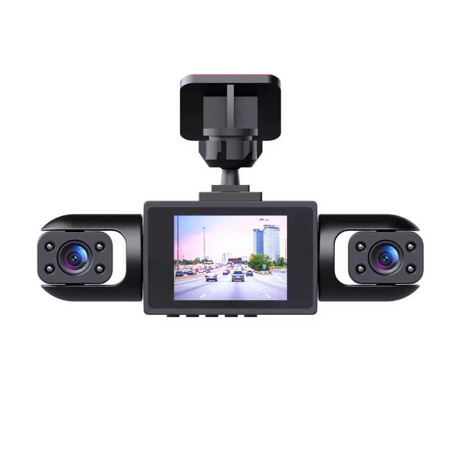 raugee 4-Kanal Dashcam 1080P mit 360 Grad Rundumschutz und Nachtsicht, Schwarz - Bild 7