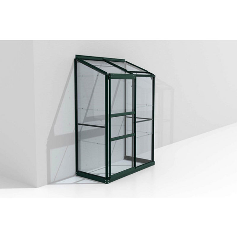 Vitavia Anlehn-Gewächshaus Styx 900 in Grün mit Polycarbonat-Verglasung und Aluminiumrahmen, B/H/T: 13,06 x 182,3 x 69,0 cm - Bild 5