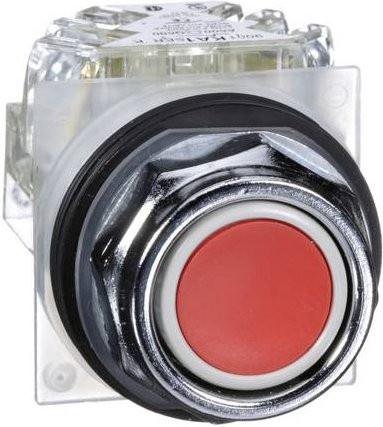 Schneider Electric Drucktaster 9001KR1RH13, rot, flach, Ø 30 mm, 1ÖS - Bild 1