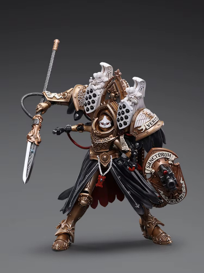 JOYTOY Warhammer 40k Adepta Sororitas Abbess Sanctorum Morvenn Vahl, Actionfigur, 1/18 - Bild 3