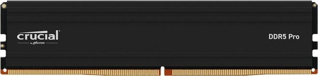 Crucial DDR5-5600 32GB UDIMM CL46 Arbeitsspeicher Schwarz CP32G56C46U5 - Bild 1