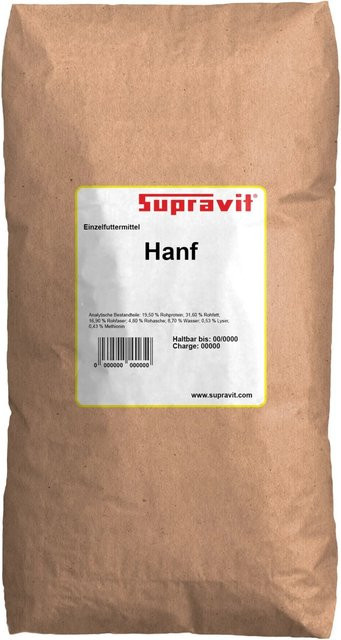 Supravit Hanf Vogelfutter und Wildvogelfutter, 100 g - Bild 1