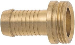GEKA Messing Verschraubung schwer Goldfarben G1" 19mm - Bild 1