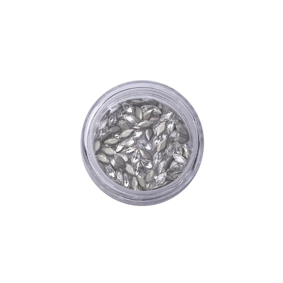 Leya Nagelcharms Mini-Zirkon, 50 Stück, Glänzend, Unisex - Bild 5