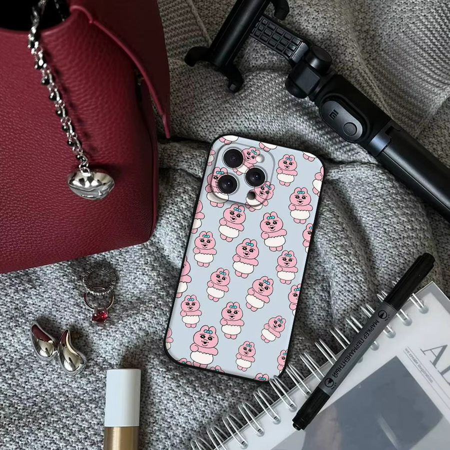 Mesuca O-Opanchu Usagi Handyhülle für iPhone 11 bis 17 Pro Max Plus Mini aus weichem TPU in Multicolour - Bild 3