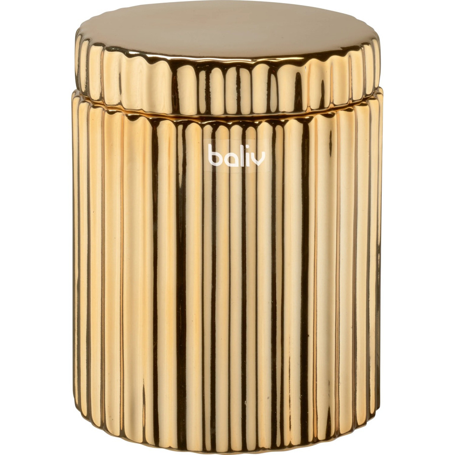 baliv Dark Wonder Kosmetikdose aus Keramik in Gold - Bild 2