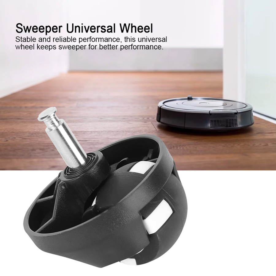 Homgeek Staubsauger-Kehrradzubehör in Schwarz passend für eufy RoboVac 11s und RoboVac 30 - Bild 2
