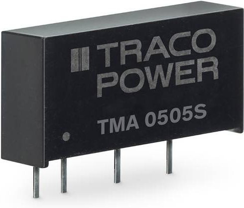 TracoPower TMA 0515D DC/DC-Wandler Print 5 V/DC 15 V/DC -15 V/DC 30mA 1W Schwarz - Bild 1