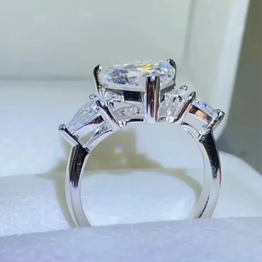 Feobur Verlobungsring 925 Silber, Diamant, Damen - Bild 2