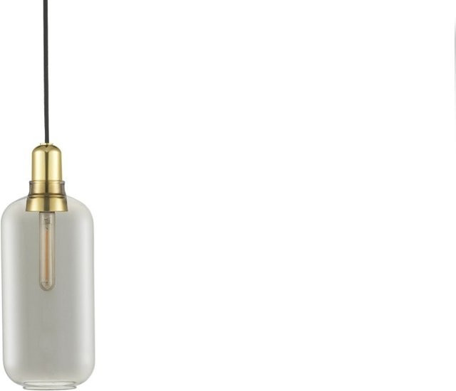Normann Copenhagen Amp Brass Hängeleuchte groß in Messing/Gold - Bild 1