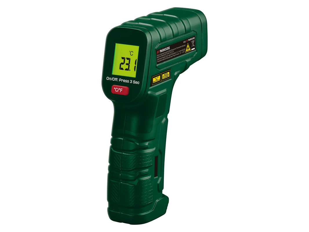 PARKSIDE Bau- und Holzfeuchtemessgerät PBHM A1 sowie Infrarot-Thermometer PITM A1 in Grün - Bild 4