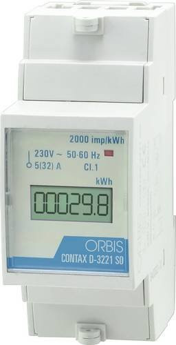 ORBIS Digitaler Wechselstromzähler OB703100 kW-Zähler 32A in Weiß - Bild 1