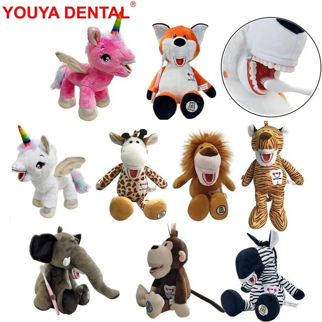 YOUYA DENTAL Dental Plüsch Spielzeug, Kuscheltiere, Bunt / Mehrfarbig - Bild 1