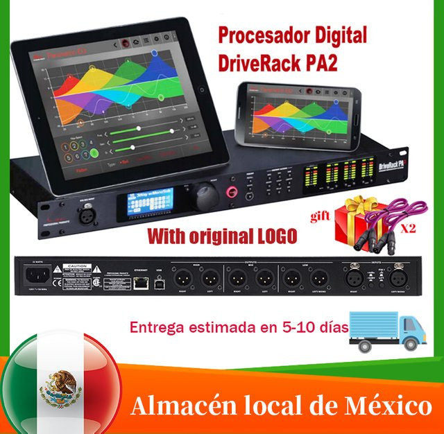 PaulKitson Digitaler Audio-Prozessor Treiber PA2 in Schwarz, 2in 6out Lautsprecher-Manager mit Original-Software - Bild 1