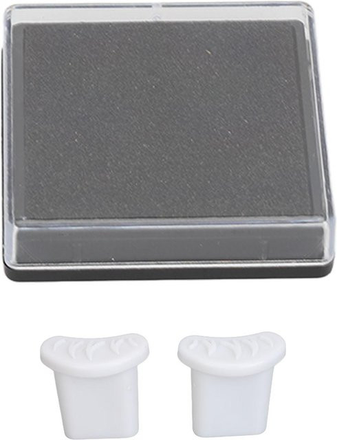 GoolRC Unterwimpern Stempel, Gebogene Form, Grau, 10 Sets, Unisex - Bild 1