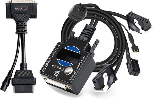 GODIAG FEM BDC Testplattform für BMW Programmierung in Schwarz zur Unterstützung von Schlüsselarbeiten mit Lonsdor Autel VVDI2 CGDI ACDP - Bild 1