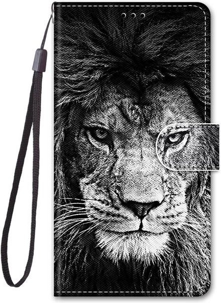 YiKELO Leder-Flip-Telefonhülle mit Blumenmuster für Samsung S9 S10 S20 FE Plus S5 S6 S7 S8 S10e als Geldbörse mit Kartenhalter und Standfunktion in Schwarz - Bild 1