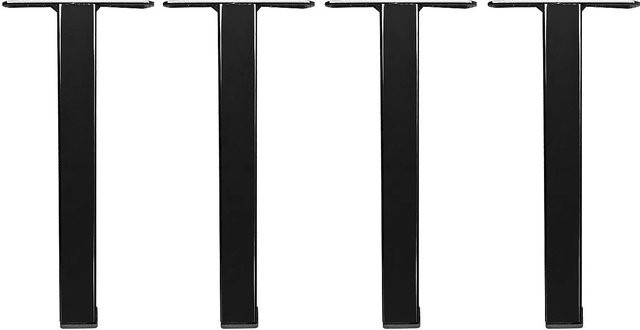 Vente-unique Bettfüße Aprano Schwarz Höhe: 12 cm - Bild 1