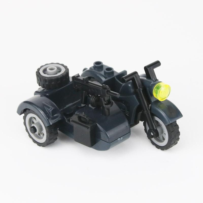Yiran toy MOC WK2 Deutschland Militär Armee Motorrad Bausteine ab 14 Jahren - Bild 2