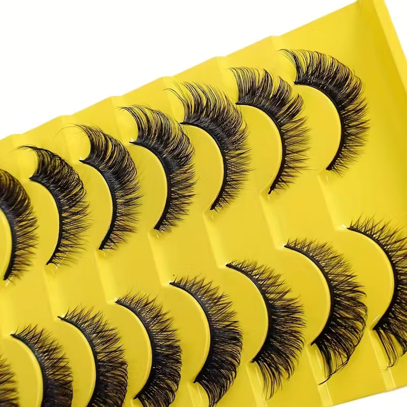 LIMEIKAI Wimpern Fox-Serie, Black, 10 Paar - Bild 4