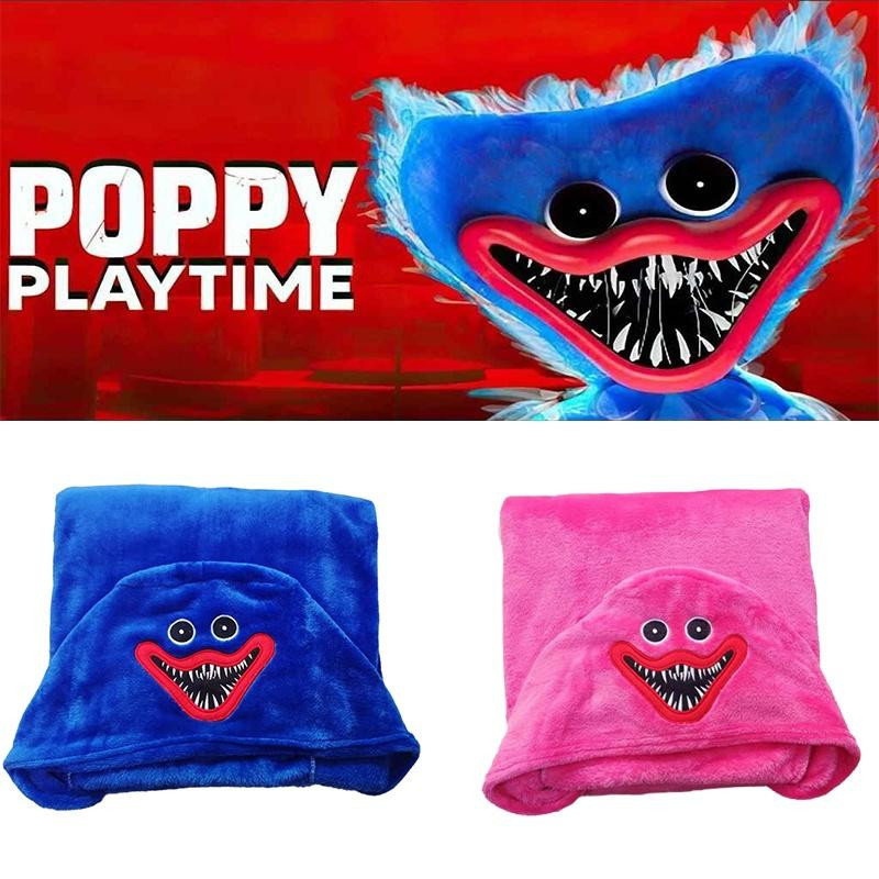 Poppy Playtime Motiv-Decke aus Plüsch in Blau, B/T: 150 x 80 cm - Bild 4