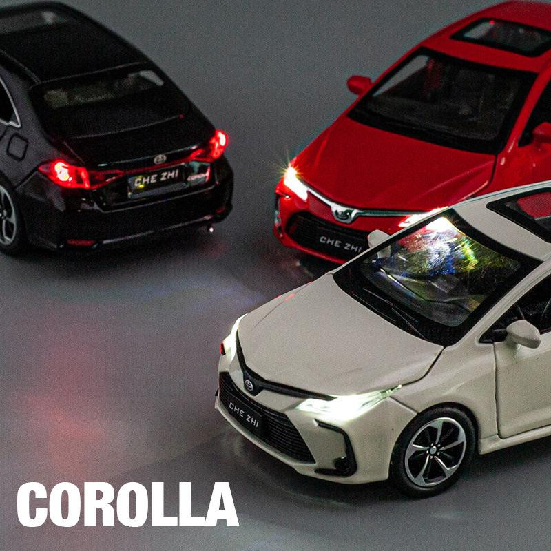Toyota Corolla Diecast-Spielzeugfahrzeug mit Licht und Sound 1:32 - Bild 5