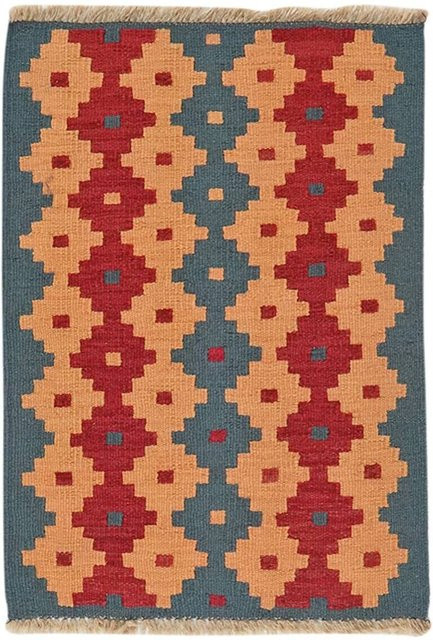PersaTepp Kelim Gashgai Teppich bunt aus Wolle, B/H/L: 61 x 86 x 1 cm - Bild 1
