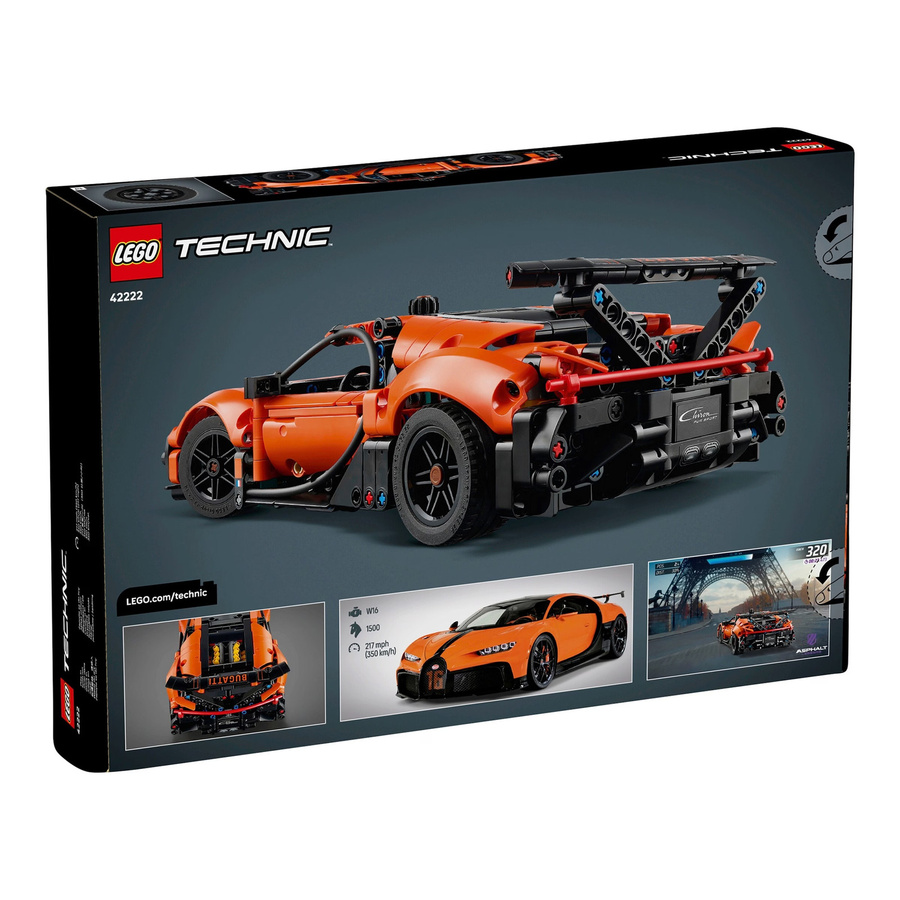 LEGO Technic Bugatti Chiron Pur Sport Hypercar Rennautos ab 9 Jahren - Bild 5