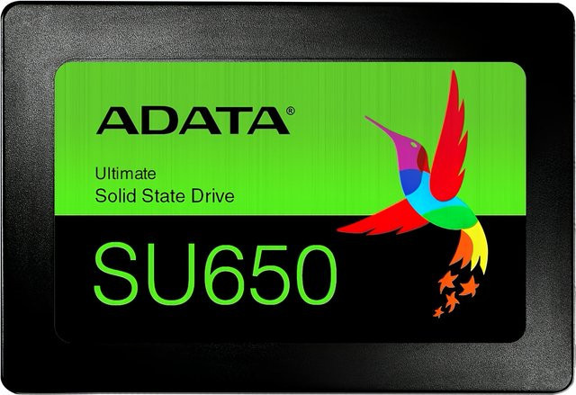 ADATA Ultimate SU650 SSD 960 GB, 2,5 Zoll, SATA III, Schwarz - Bild 1