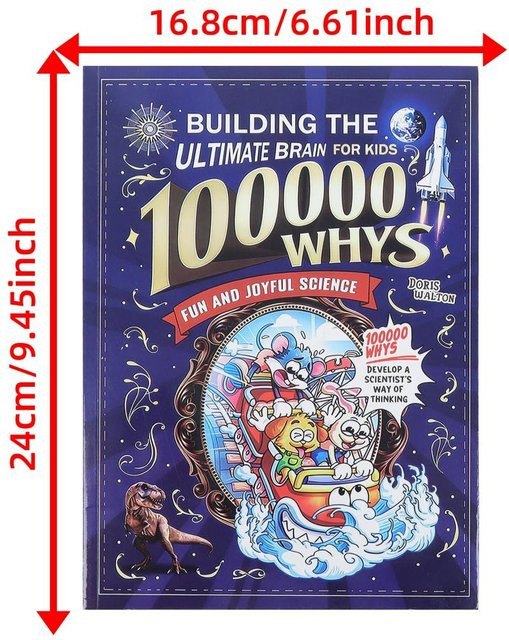 100000 Warum: Das ultimative Gehirn, englische Version, Sachbuch - Bild 1
