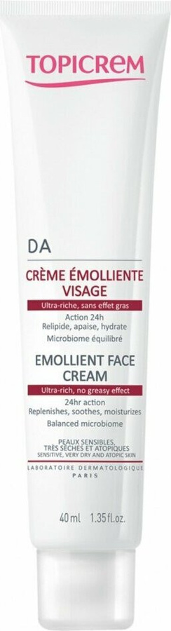 Topicrem Émoliente Gesichtscreme, 40 ml - Bild 1