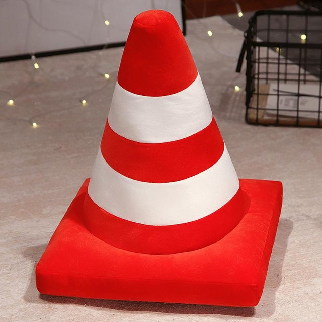 Yiran toy Simulation Verkehrskegel Plüschkissen, Stofftier, Bunt / Mehrfarbig - Bild 1
