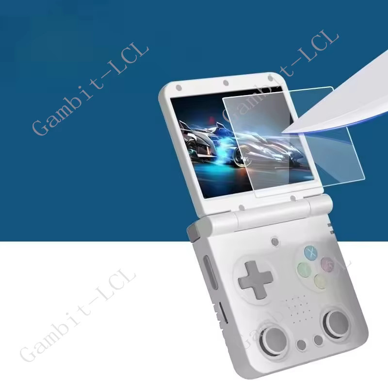 2/4er Set gehärtetes Glas Bildschirmschutz für MIYOO Mini Flip Retro Handheld-Spielkonsole, transparent - Bild 3