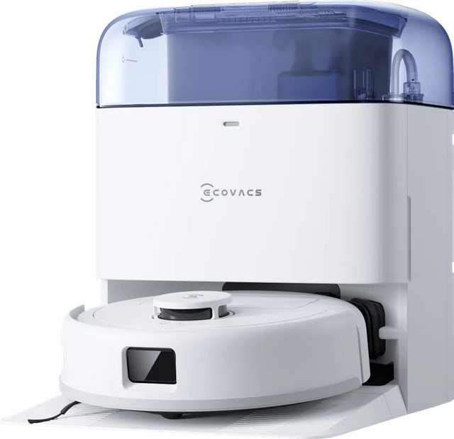 Ecovacs Deebot Mini Saugroboter in Blau mit Anti-Tangle-Roller für Tierhaare - Bild 1