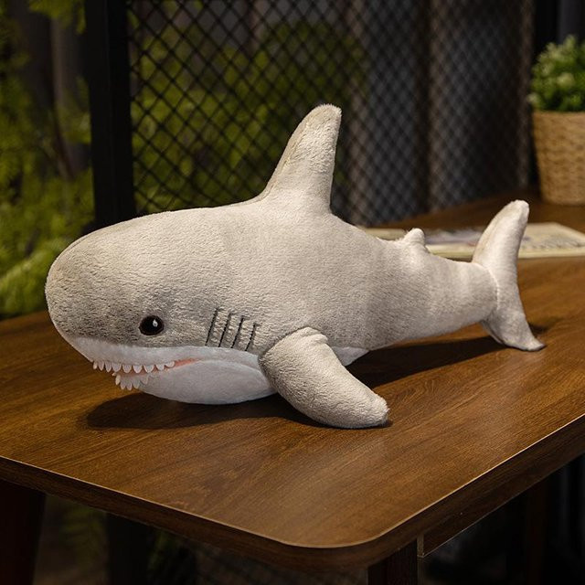 Yiran toy Hai Plüschtier, 30cm, Grau, ab 14 Jahren - Bild 1