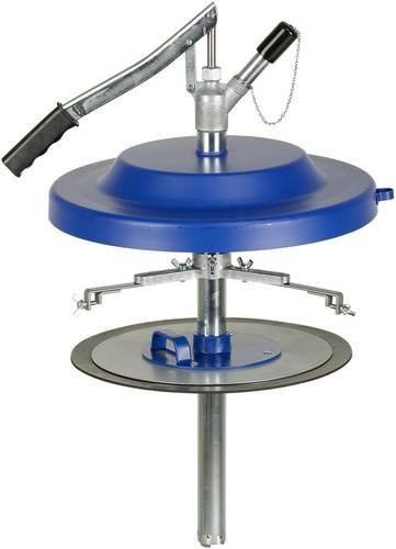 Pressol Fettfüllgerät in Blau für ca. 25 kg Eimer mit Pumpendurchmesser 530 mm und Eimerdurchmesser 310-335 mm - Bild 1
