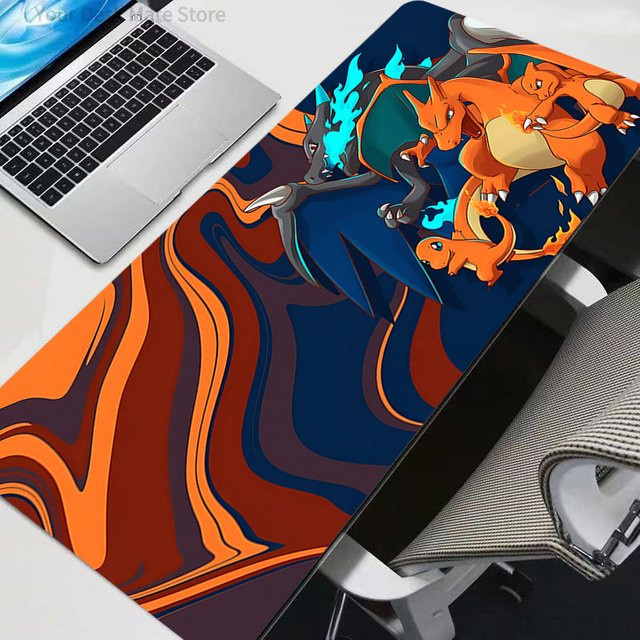 Varmilo XXL Gaming Mauspad Charizard Multicolour Schreibtischunterlage für PC und Laptop - Bild 1