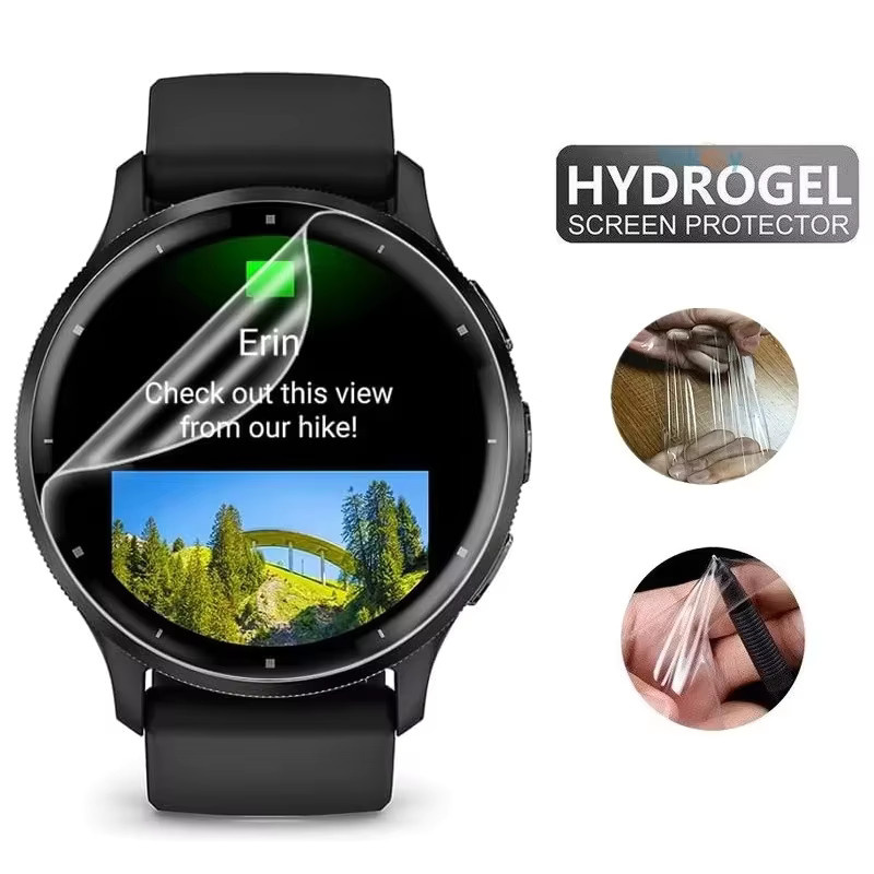 Garmin Uhrenzubehör Hydrogel Bildschirm Schutz, transparent, Unisex - Bild 2