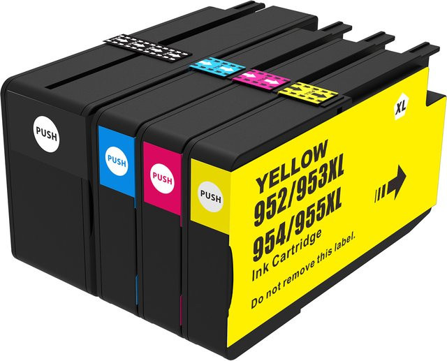 HP Tintenpatrone 952XL 953XL 954XL 955XL Multicolor für OfficeJet 7720 7740 OfficeJet Pro 7720 8210 8720 All-in-One-Drucker - Bild 1