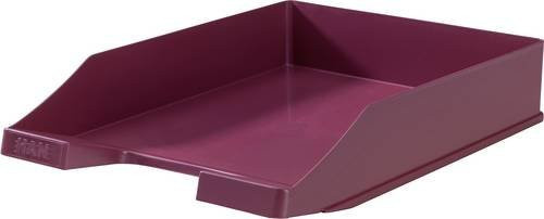 HAN Klassik Karma Briefablage DIN A4/C4 aus Recycling-Kunststoff, Rot, B: 25,5 cm, T: 34,8 cm, H: 6,5 cm - Bild 1