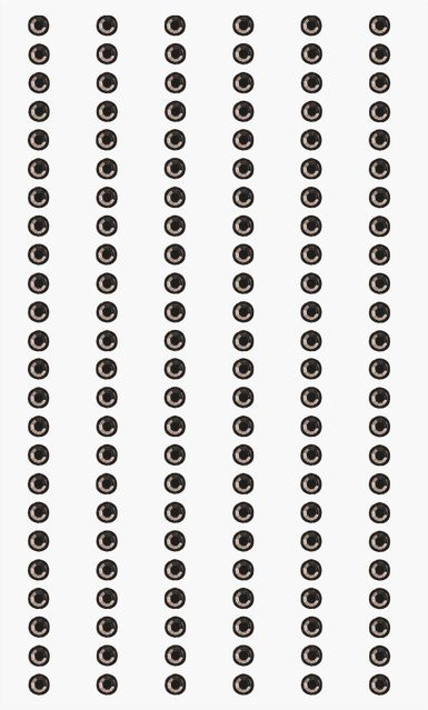 Rico Design Paper Poetry Strass-Sticker in Taupe mit 3 mm Durchmesser - Bild 1
