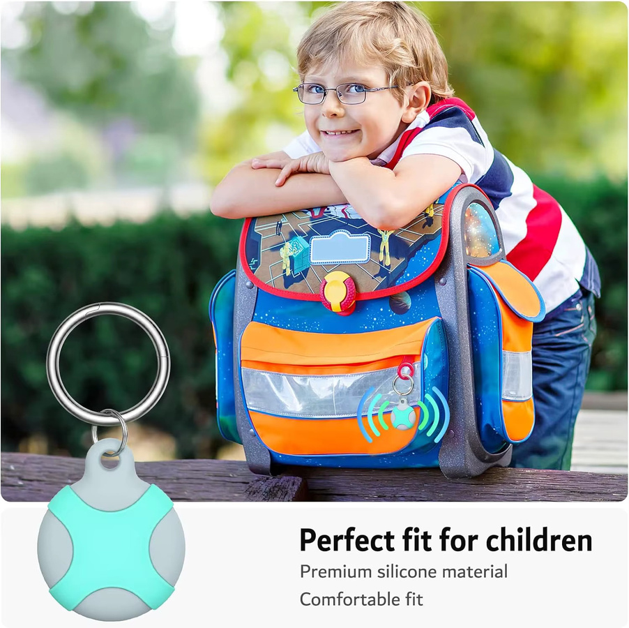 Apple AirTag-Halskette, Kinder, Weiß - Bild 2
