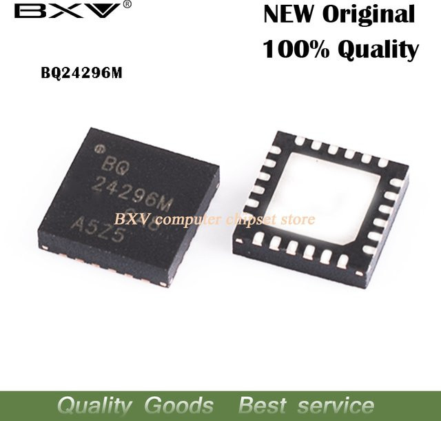 2 Stück BXV bq24296m bq24296 QFN24 Original Elektronikkomponenten in Schwarz - Bild 1